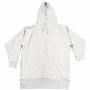 Aerie Ribbed Henley Hoodie – Size Medium